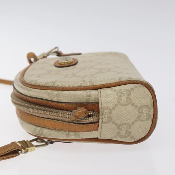 GUCCI GG Plus Supreme Shoulder Bag Pvc Ivory Gold - Picture 5 of 16